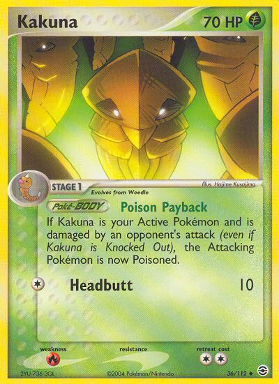 Kakuna (36/112) [EX: FireRed & LeafGreen] | Devastation Store