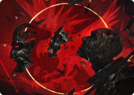 Abrade Art Card [Innistrad: Crimson Vow Art Series] | Devastation Store