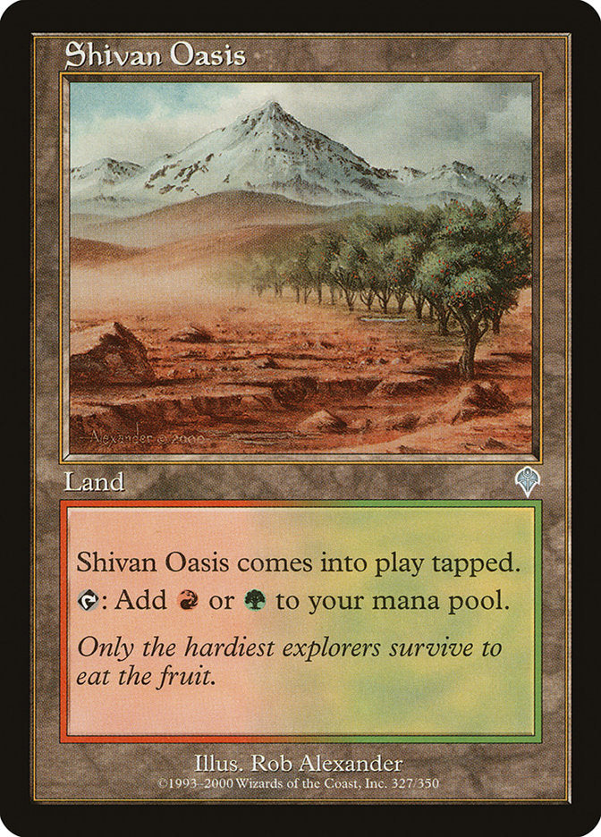 Shivan Oasis [Invasion] | Devastation Store