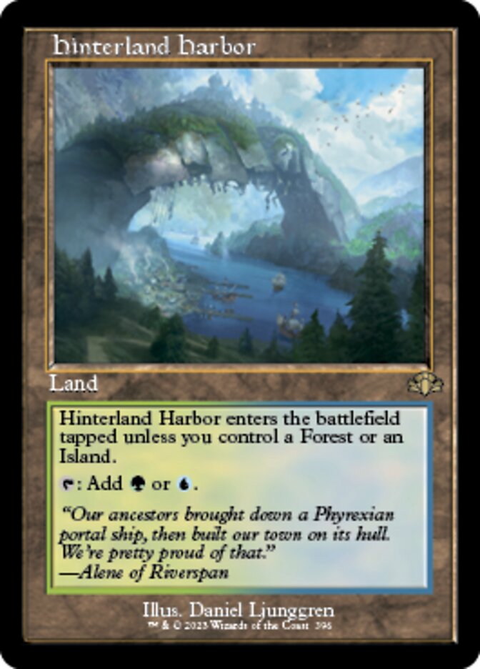 Hinterland Harbor (Retro) [Dominaria Remastered] | Devastation Store