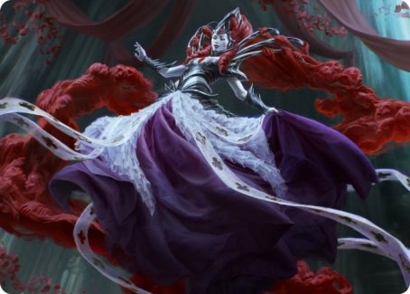 Olivia, Crimson Bride Art Card [Innistrad: Crimson Vow Art Series] | Devastation Store
