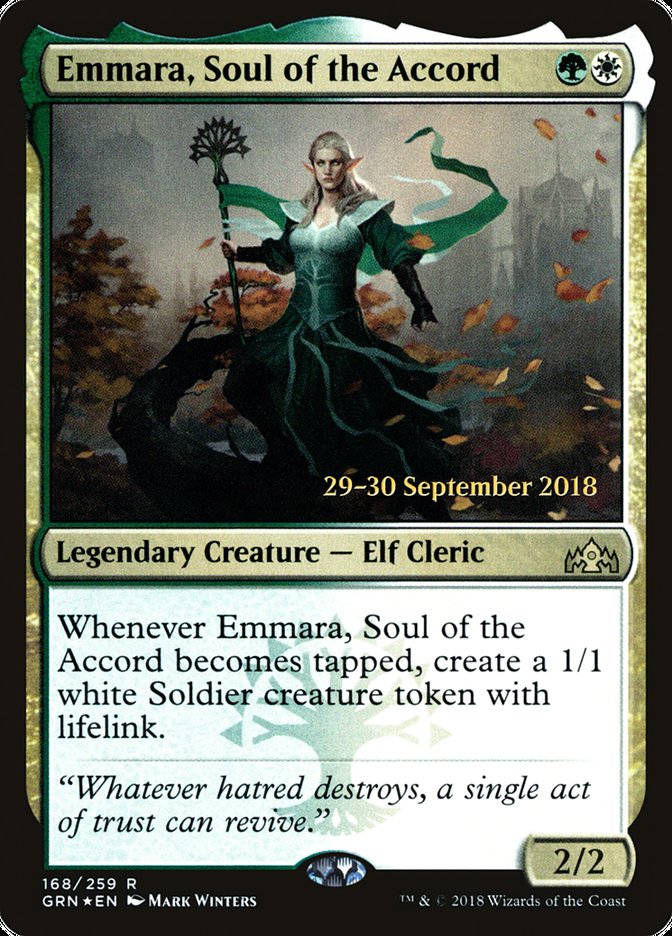 Emmara, Soul of the Accord  [Guilds of Ravnica Prerelease Promos] - Devastation Store | Devastation Store