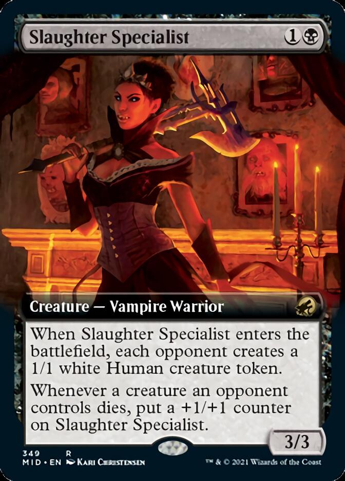 Slaughter Specialist (Extended) [Innistrad: Midnight Hunt] | Devastation Store