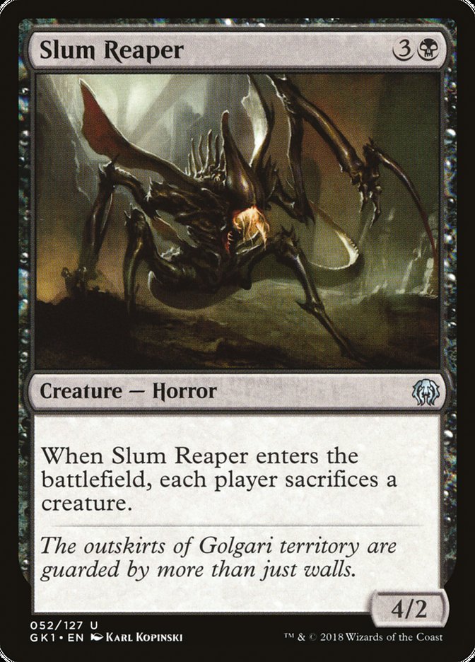 Slum Reaper [Guilds of Ravnica Guild Kit] | Devastation Store