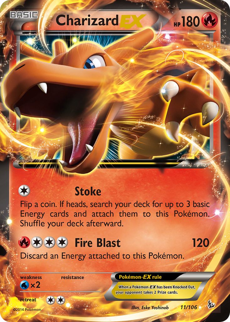 Charizard EX (11/106) [XY: Flashfire] | Devastation Store