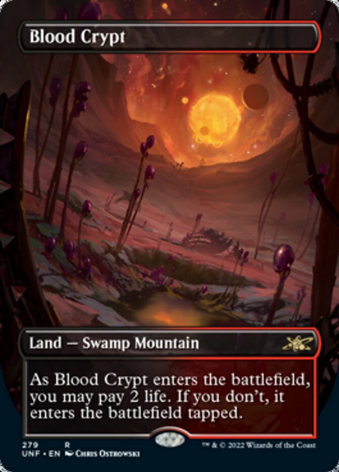 Blood Crypt (Borderless) [Unfinity] | Devastation Store