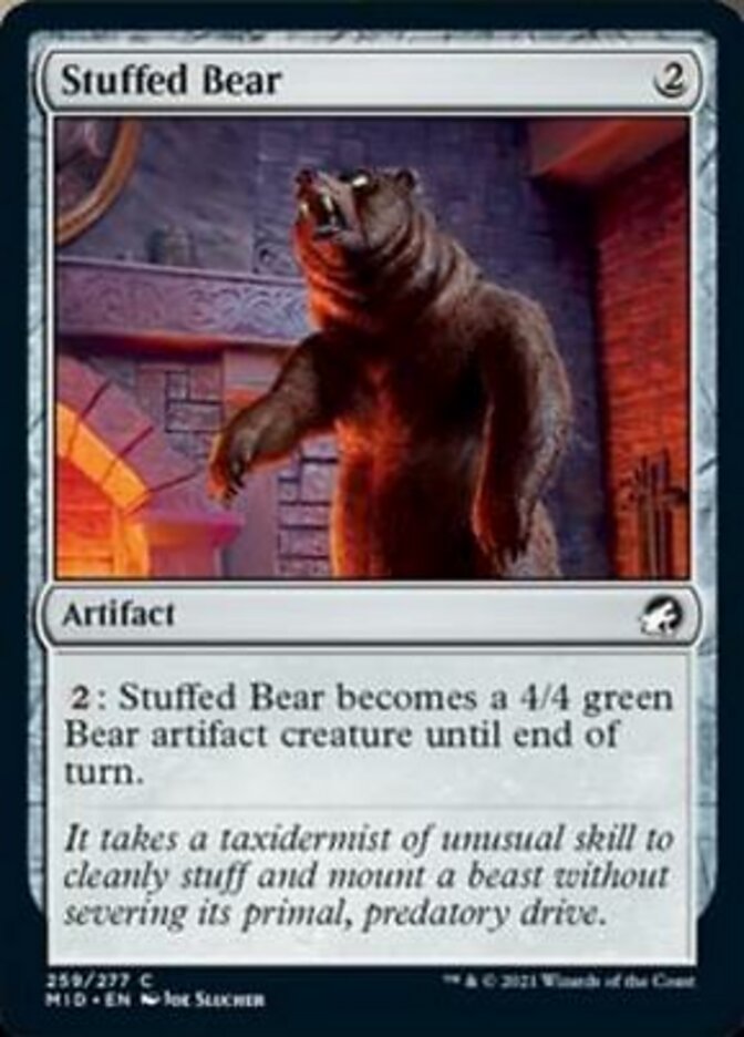 Stuffed Bear [Innistrad: Midnight Hunt] | Devastation Store