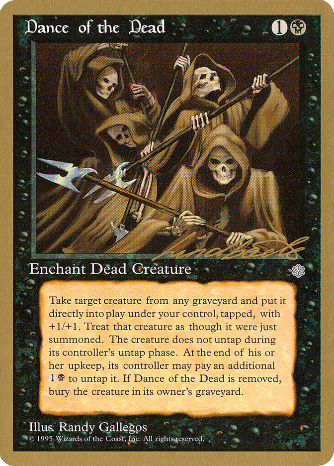 Dance of the Dead (Leon Lindback) [Pro Tour Collector Set] | Devastation Store