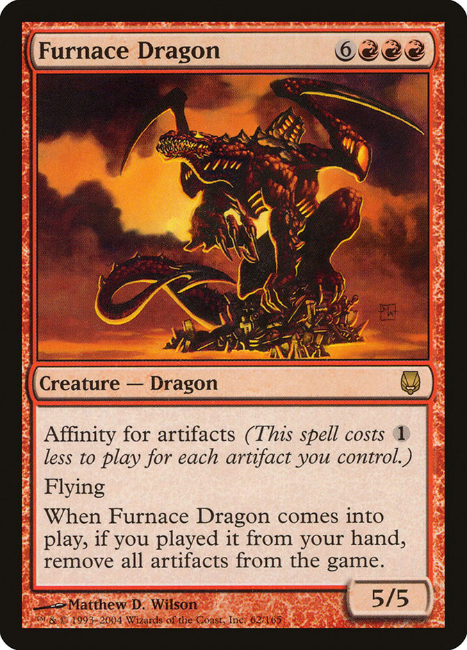 Furnace Dragon [Darksteel] - Devastation Store | Devastation Store