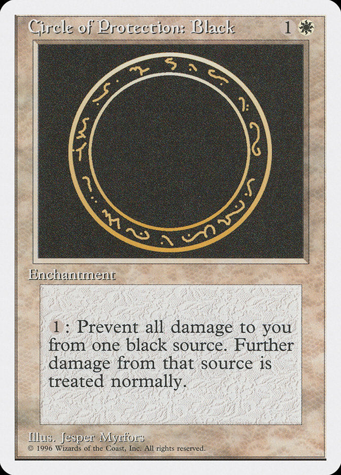 Circle of Protection: Black [Introductory Two-Player Set] | Devastation Store