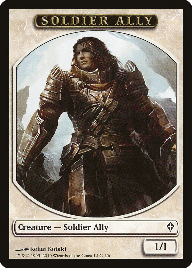 Soldier Ally [Worldwake Tokens] - Devastation Store | Devastation Store