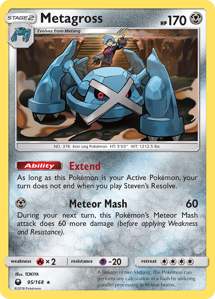 Metagross (95/168) [Sun & Moon: Celestial Storm] | Devastation Store