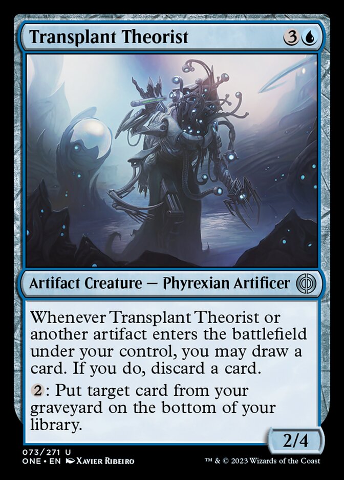 Transplant Theorist [Phyrexia: All Will Be One] | Devastation Store