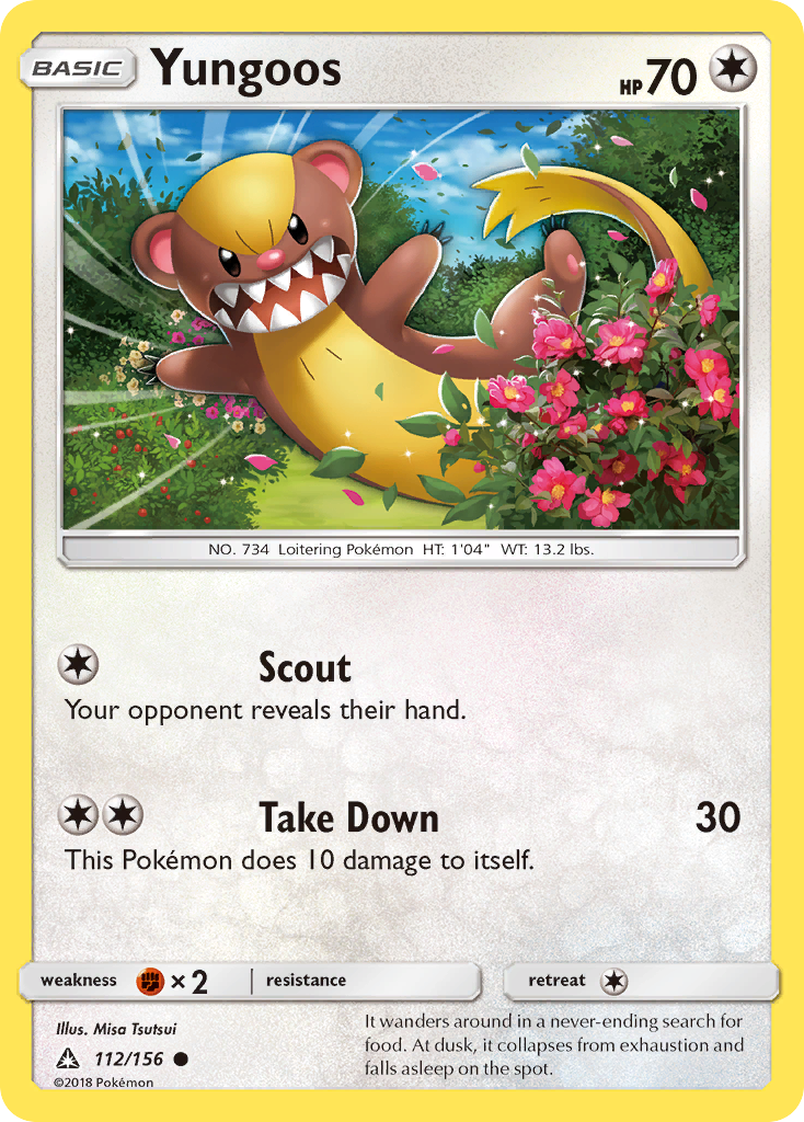 Yungoos (112/156) [Sun & Moon: Ultra Prism] | Devastation Store