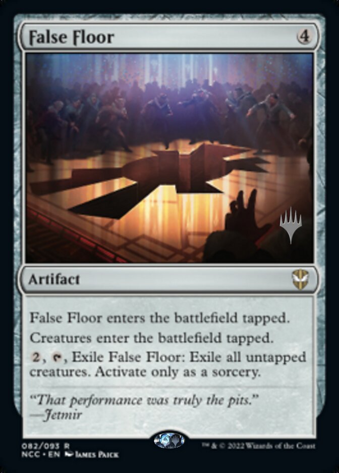 False Floor (Promo Pack) [Streets of New Capenna Commander Promos] | Devastation Store