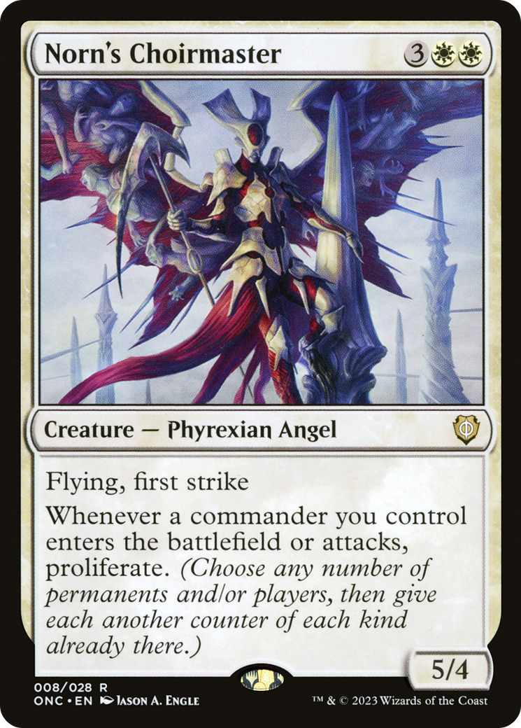 Norn's Choirmaster [Phyrexia: All Will Be One Commander] | Devastation Store