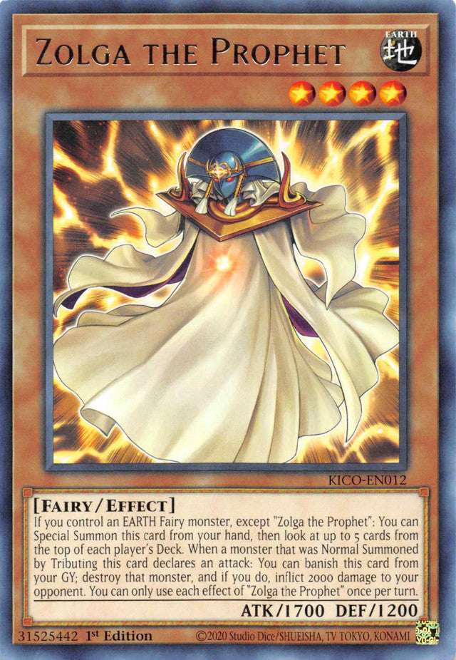 Zolga the Prophet (Rare) [KICO-EN012] Rare | Devastation Store