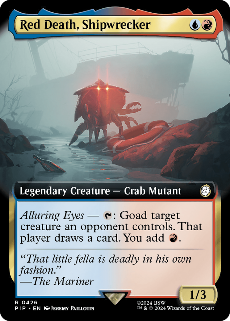 Red Death, Shipwrecker (Extended Art) [Fallout] | Devastation Store