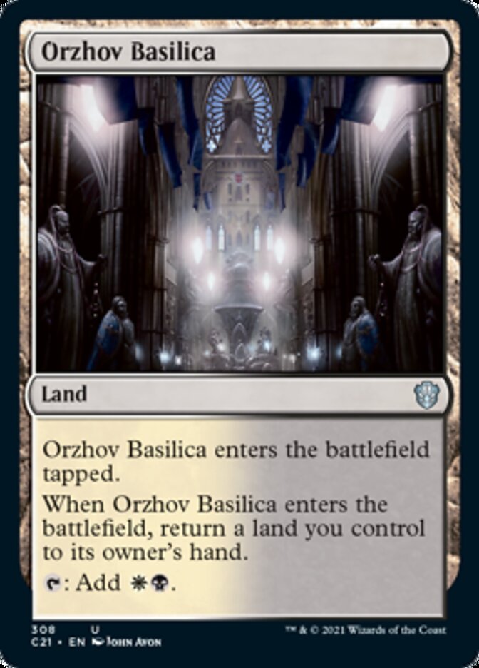 Orzhov Basilica [Commander 2021] | Devastation Store
