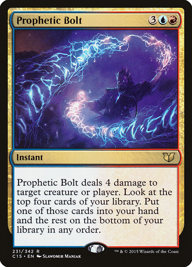 Prophetic Bolt [Commander 2015] | Devastation Store