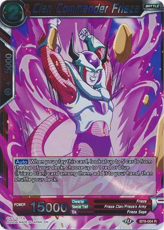 Clan Commander Frieza [BT9-004] | Devastation Store