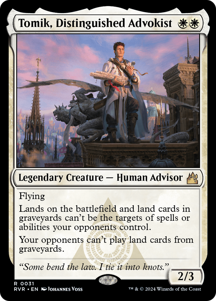 Tomik, Distinguished Advokist [Ravnica Remastered] | Devastation Store