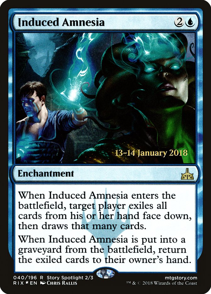 Induced Amnesia [Rivals of Ixalan Prerelease Promos] | Devastation Store