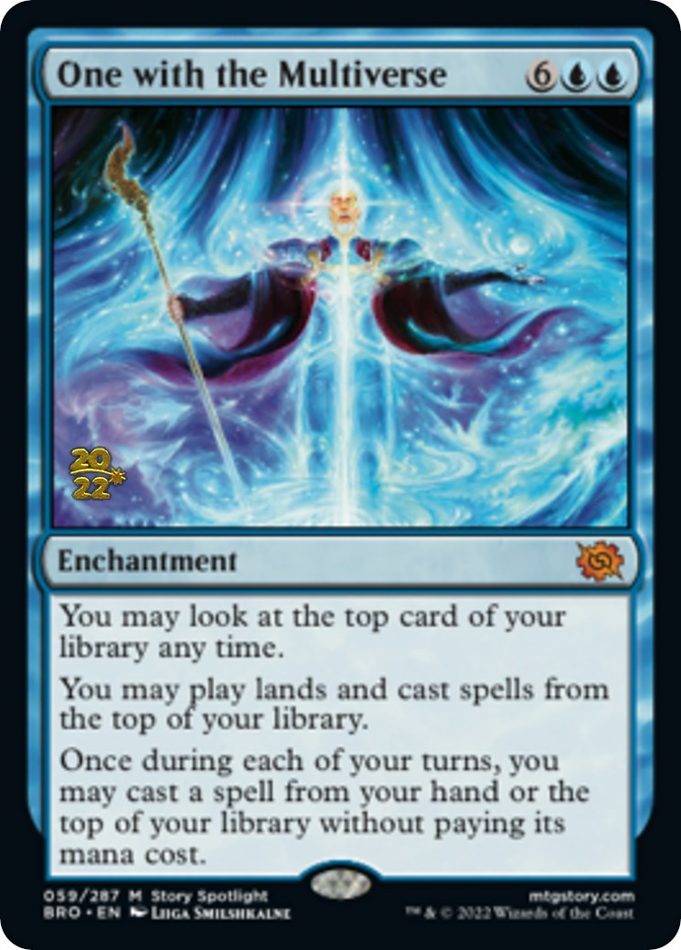 One with the Multiverse [The Brothers' War Prerelease Promos] | Devastation Store