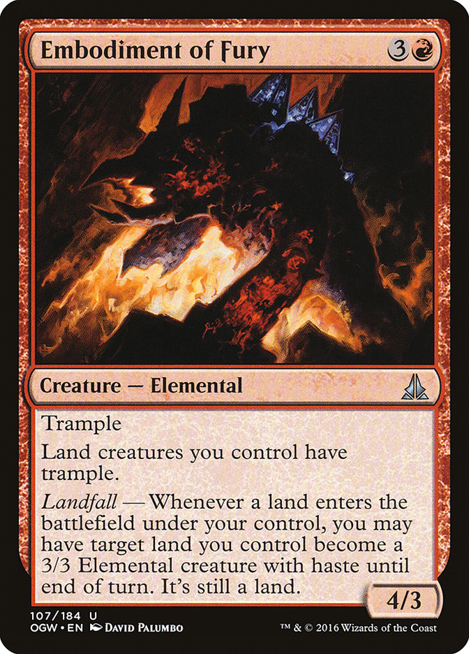 Embodiment of Fury [Oath of the Gatewatch] | Devastation Store