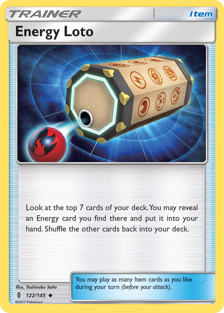 Energy Loto (122/145) [Sun & Moon: Guardians Rising] | Devastation Store