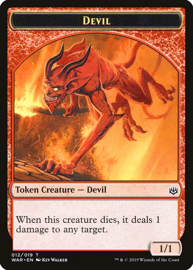 Devil [War of the Spark Tokens] | Devastation Store