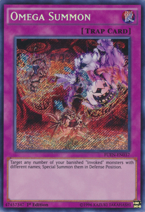 Omega Summon [FUEN-EN037] Secret Rare | Devastation Store