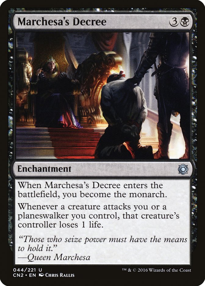 Marchesa's Decree [Conspiracy: Take the Crown] - Devastation Store | Devastation Store