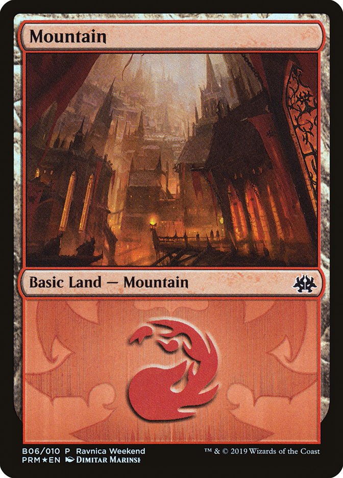 Mountain (B06) [Ravnica Allegiance Guild Kit] | Devastation Store