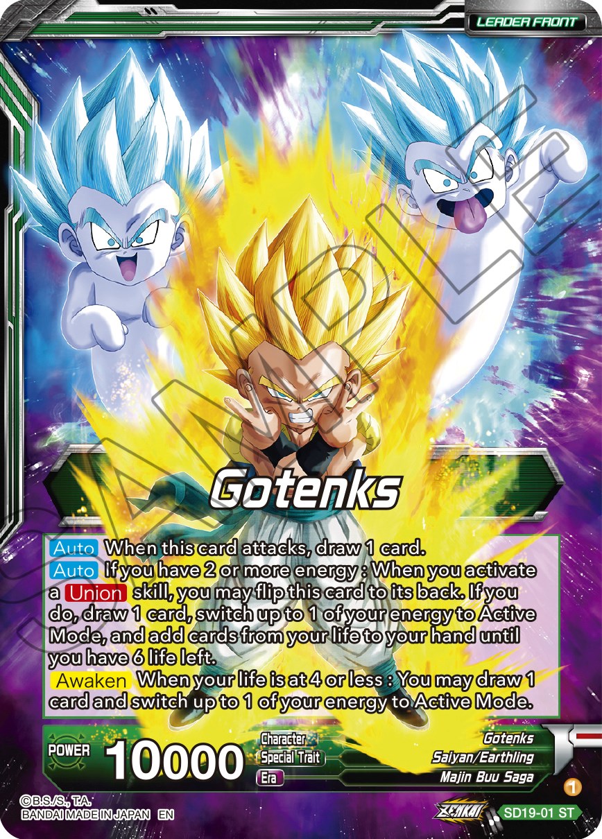 Gotenks // SS3 Gotenks, Extravagant Assault Returns (SD19-01) [Dawn of the Z-Legends] | Devastation Store