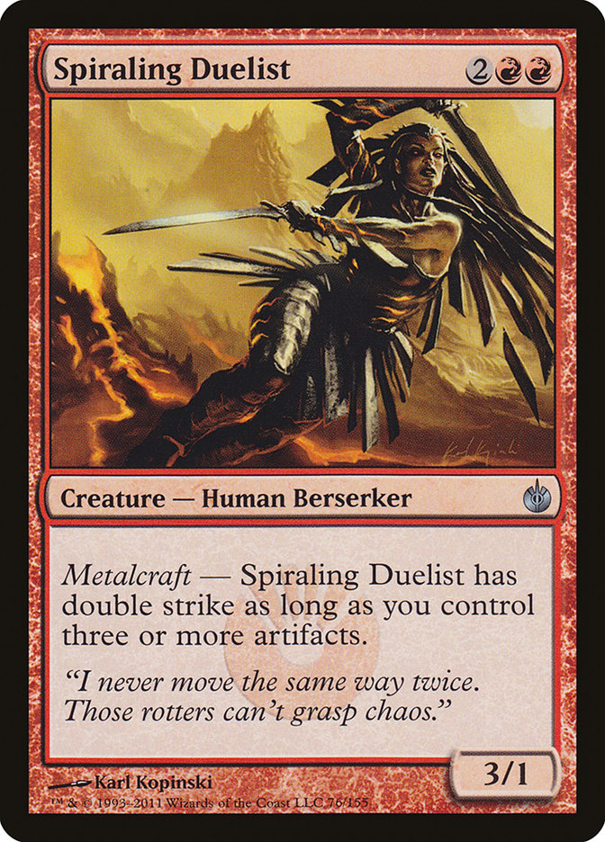 Spiraling Duelist [Mirrodin Besieged] - Devastation Store | Devastation Store