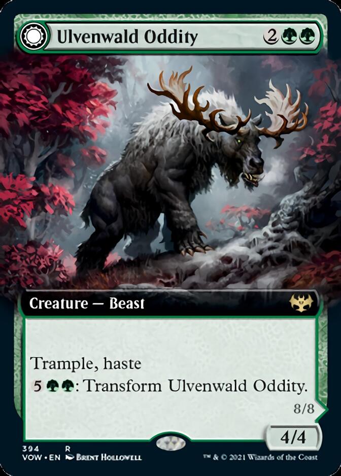 Ulvenwald Oddity // Ulvenwald Behemoth (Extended) [Innistrad: Crimson Vow] | Devastation Store