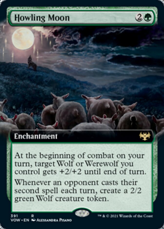 Howling Moon (Extended) [Innistrad: Crimson Vow] | Devastation Store