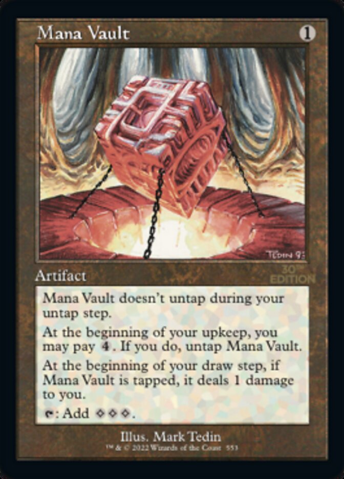 Mana Vault (Retro) [30th Anniversary Edition] | Devastation Store