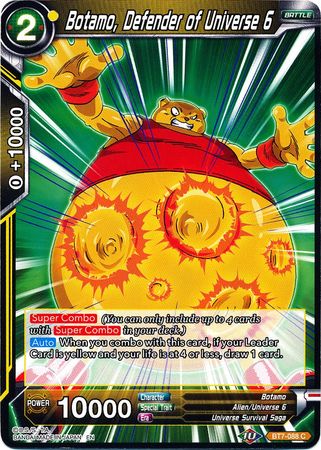 Botamo, Defender of Universe 6 [BT7-088] | Devastation Store