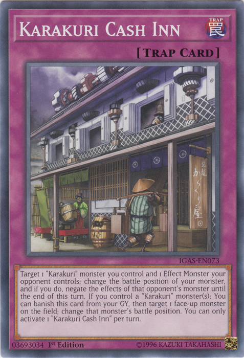 Karakuri Cash Inn [IGAS-EN073] Common | Devastation Store