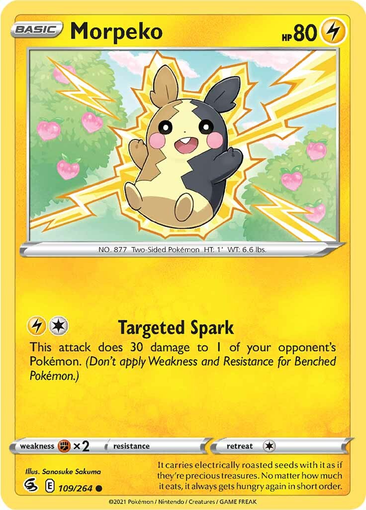 Morpeko (109/264) [Sword & Shield: Fusion Strike] | Devastation Store