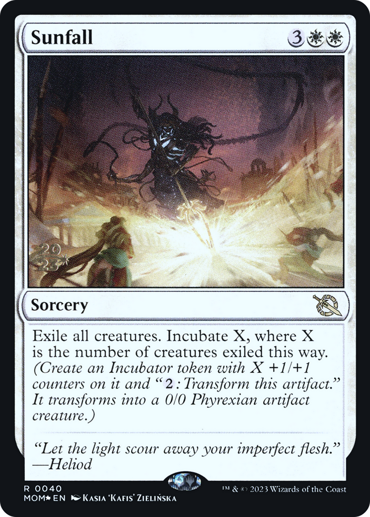 Sunfall [March of the Machine Prerelease Promos] | Devastation Store