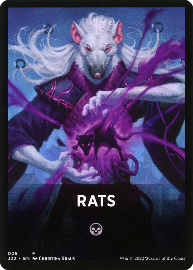 Rats Theme Card [Jumpstart 2022 Front Cards] | Devastation Store