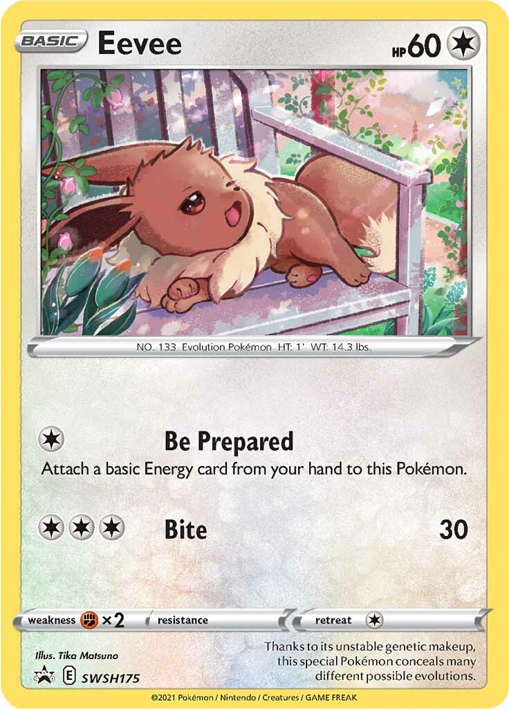 Eevee (SWSH175) [Sword & Shield: Black Star Promos] | Devastation Store