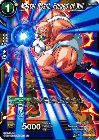 Master Roshi, Forged of Will (Alternate Art) [TB1-076] | Devastation Store