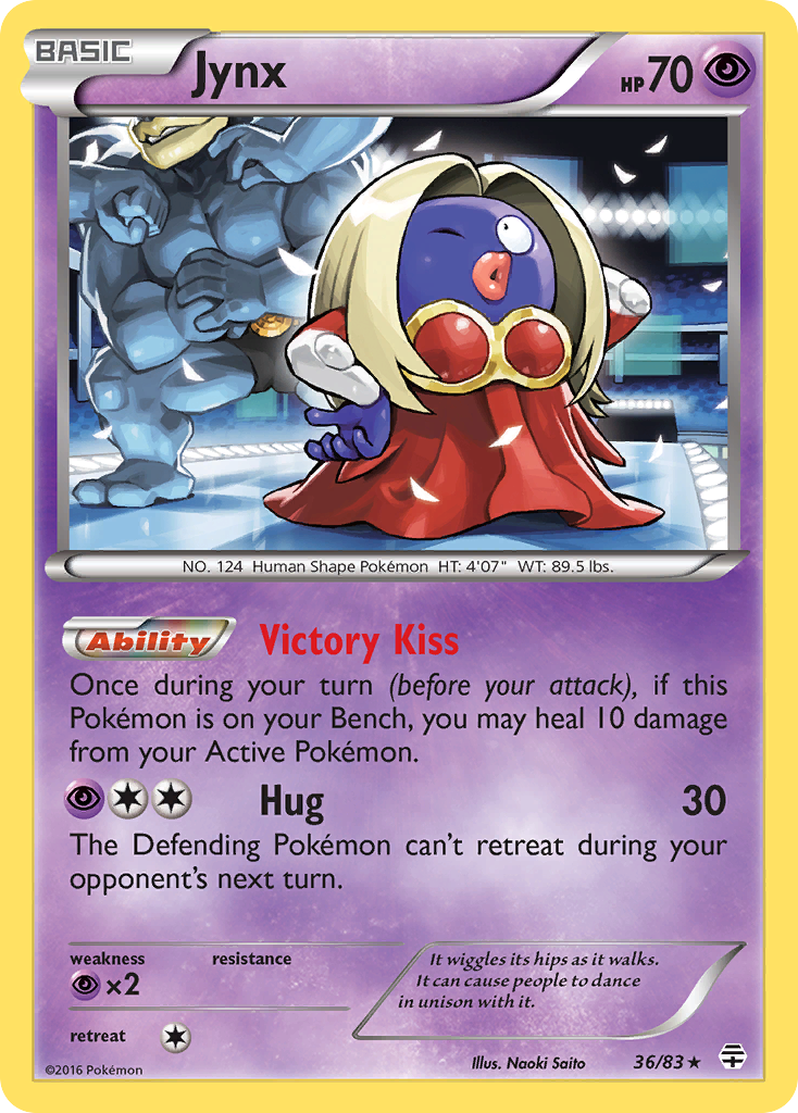 Jynx (36/83) [XY: Generations] | Devastation Store