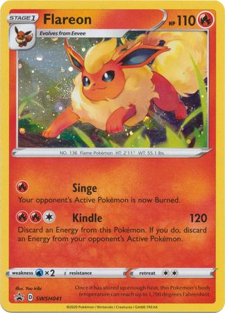 Flareon (SWSH041) [Sword & Shield: Black Star Promos] | Devastation Store