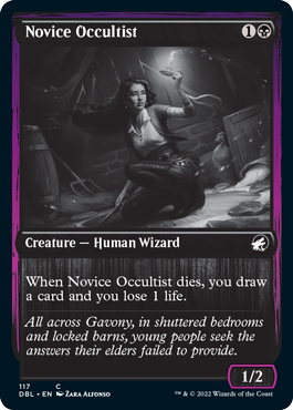 Novice Occultist [Innistrad: Double Feature] | Devastation Store