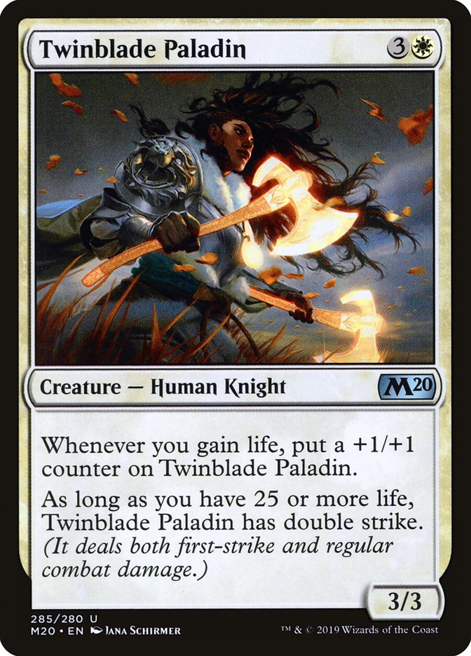 Twinblade Paladin [Core Set 2020] | Devastation Store